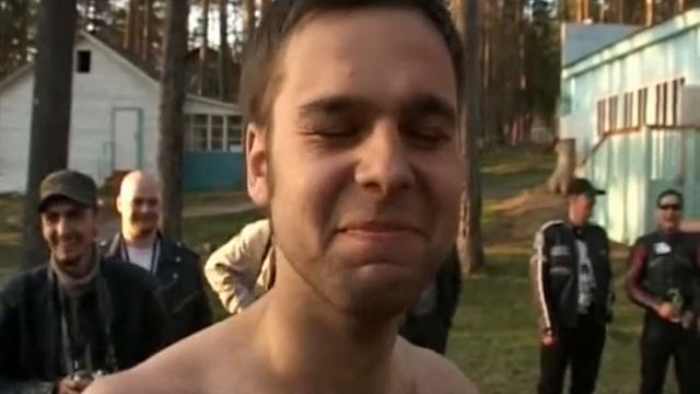 ТУСОВКА БАЙКЕРОВ на  открытии мотосезона-2008 в Ижевске.