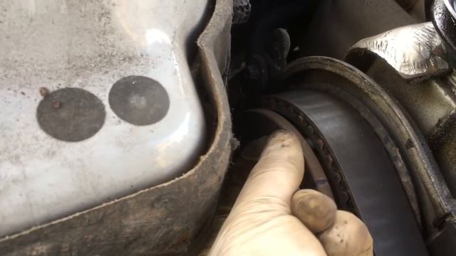 Mazda 6 Diesel - changing Timing Belt смотреть онлайн