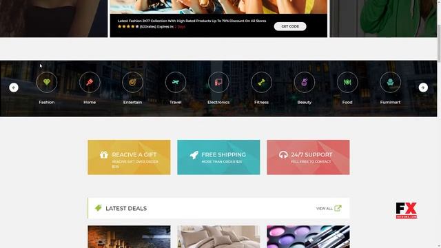 Black Friday - Bootstrap Responsive template for deals and coupon cod смотреть онлайн