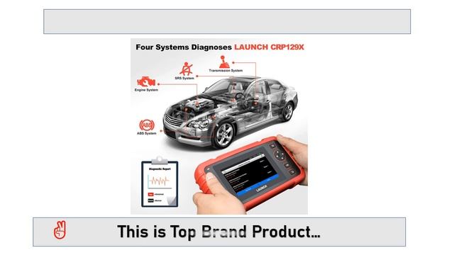 X-431 LAUNCH CRP129X OBD2 Scanner Auto Code Reader смотреть онлайн