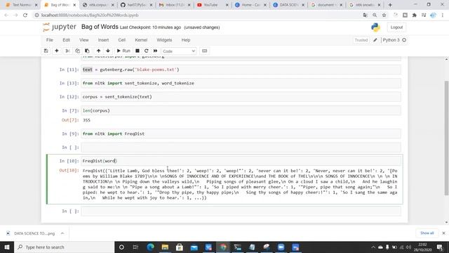 7. Natural Language Processing : Bag Of Word - CountVectorizer смотреть онлайн