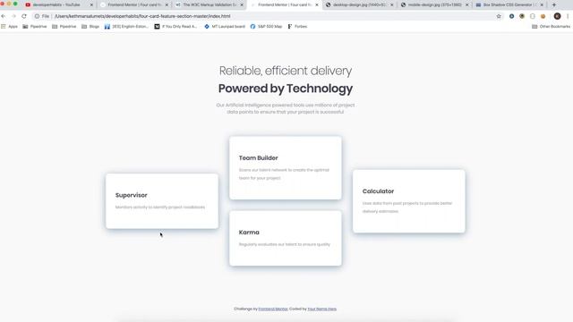 Learning HTML, CSS and JS through Frontend Mentor - Challenge 1 смотреть онлайн
