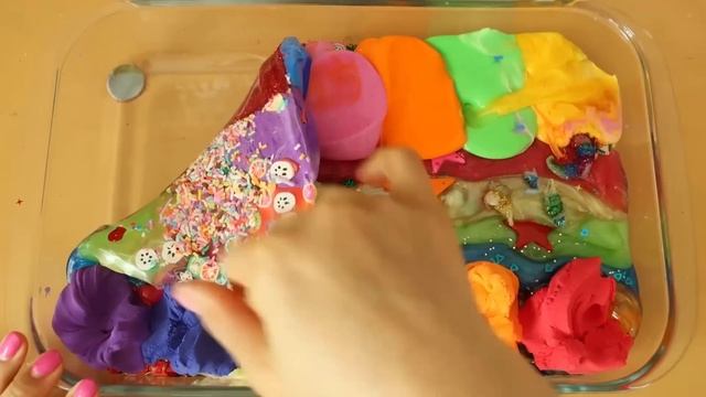 Mixing”Coco Melon” Eyeshadow and Makeup,parts,glitter Into Slime!Satisfying Slime Video!★ASMR★ смотреть онлайн