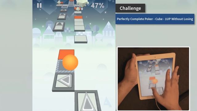 Rolling Sky Challenge - Poker,Cube,1UP WITHOUT LOSING Perfectly Clear All Gems,Crowns,Mystery Boxes смотреть онлайн