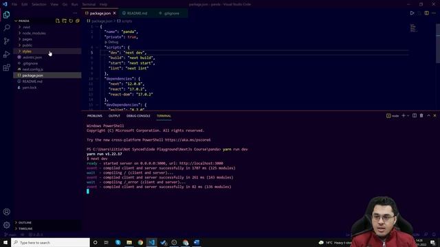 Our first Next.js website | NextJs Tutorial for Beginners #2 смотреть онлайн