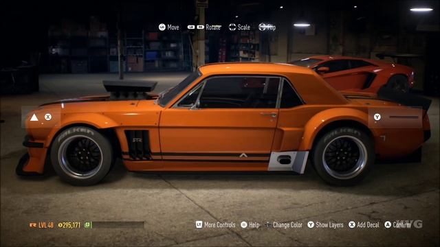 Need For Speed 2015 - Ford Mustang 1965 - Customize Car | Tuning (XboxONE HD) [1080p] смотреть онлайн