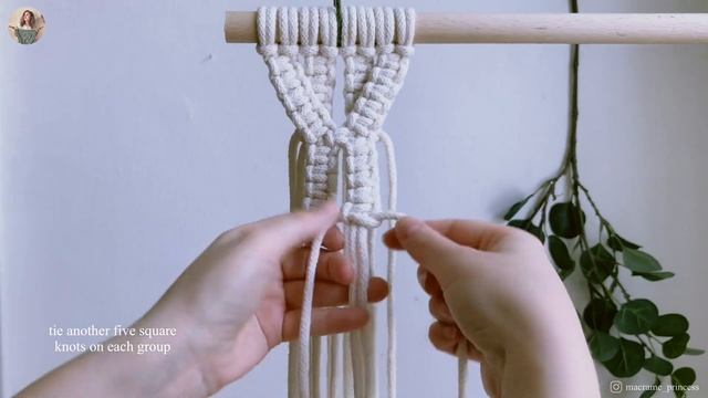 DIY MACRAME ORGANIZER for kitchen / bathroom / jewelry holder || Easy beginner wall hanging tutoria смотреть онлайн