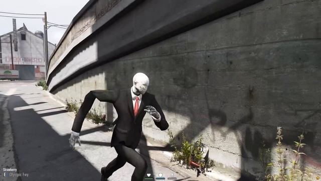 Slenderman Hitman Jobs in GTA 5 RP