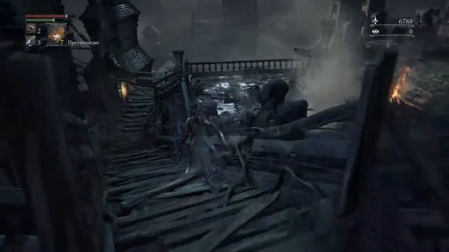 Стрим по Bloodborne пытаемся пройти босса смотреть онлайн