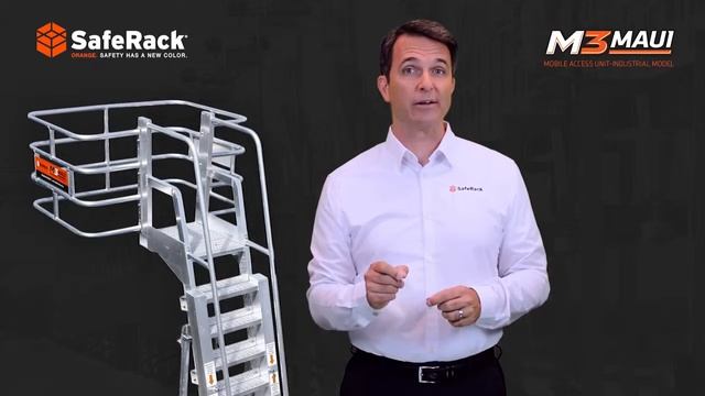 SafeRack MAUI Mobile Rolling Platforms and Stairs смотреть онлайн