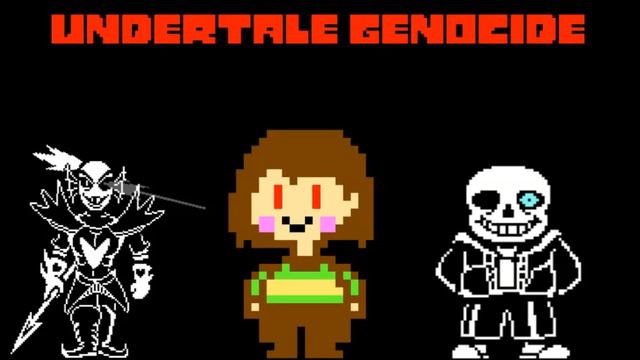 UNDERTALE GENOCIDE SONG!!! смотреть онлайн