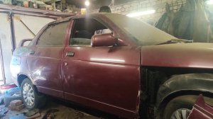 ТАЧКА НА ПЕРЕВАРКУ. ВАЗ 2110. Варим дно, пороги, стаканы.