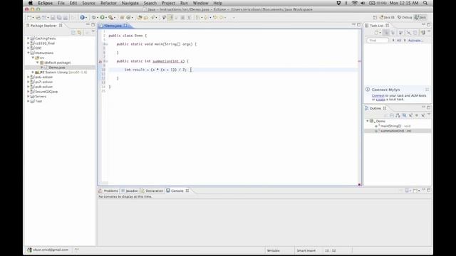 Creating a Simple Program in Java Using Eclipse - Indigo смотреть онлайн