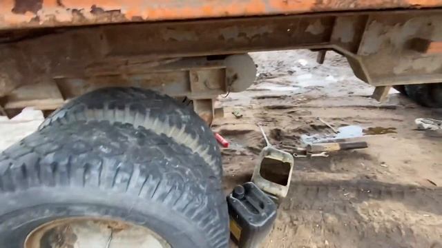 Подключение самосвального прицепа к Мерседес Актрос. смотреть онлайн
