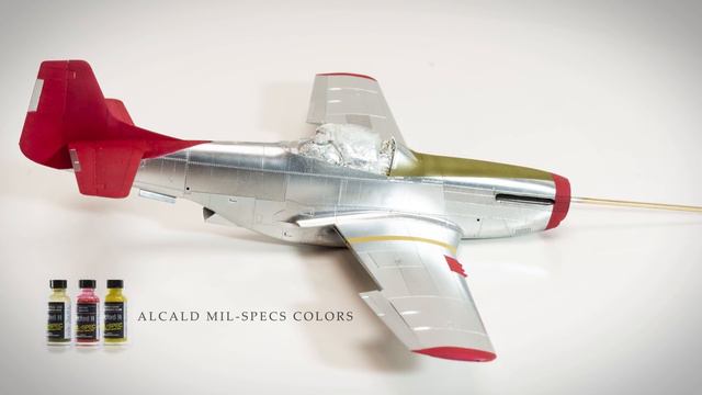 Red Tail Mustang - Eduard Royal Class P-51D animated смотреть онлайн