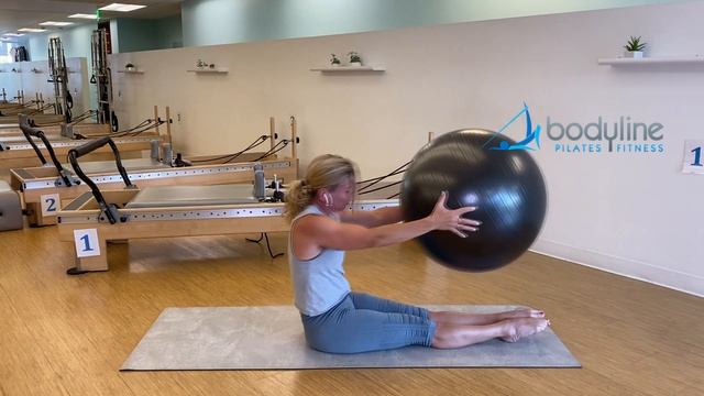 25 Minute Pilates Workout | Pilates Ball Workout | Bodyline Pilates Beverly Hills