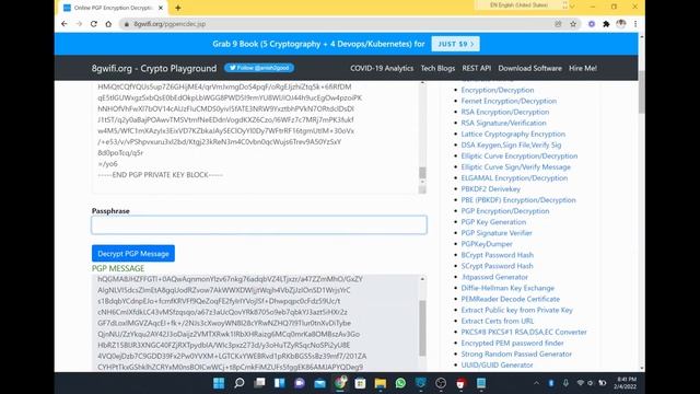 PGP Encryption and Decryption in MuleSoft | Mule4 | Cryptography Module | Private and Public Keys смотреть онлайн