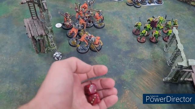 Gloomspite Gitz vs Ossiarch Bonereapers - Age of Sigmar Battle Report смотреть онлайн