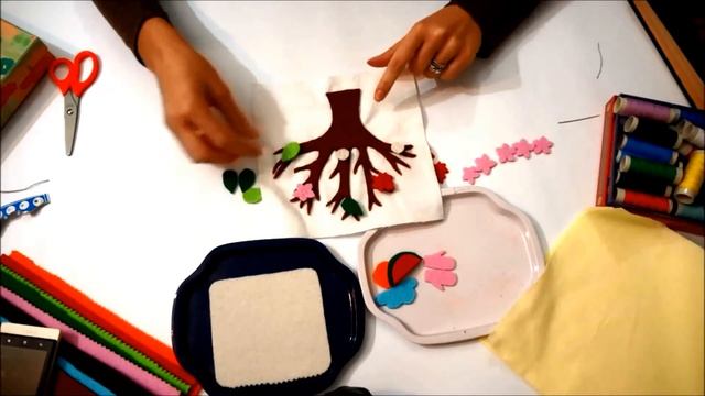 Как сшить детскую обучающую книгу для детей. смотреть онлайн