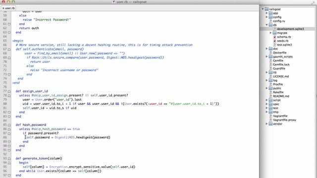 Rails Sensitive Data Exposure смотреть онлайн