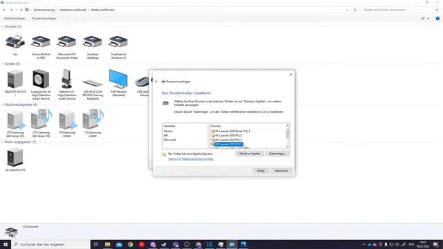 HP Laserjet 1010 Treiberinstallation | Windows 10 | Fix смотреть онлайн