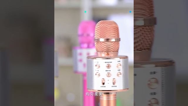 Профессиональный bluetooth беспроводной микрофон динамик ручной караоке музыкальный плеер пение смотреть онлайн