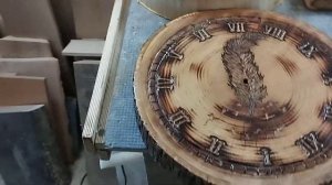 Часы из спилов.Легко ли изготовить?