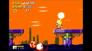 [Rus] Sonic the Hedgehog 2 - Прохождение (Супер Соник) [1080p60][EPX+]
