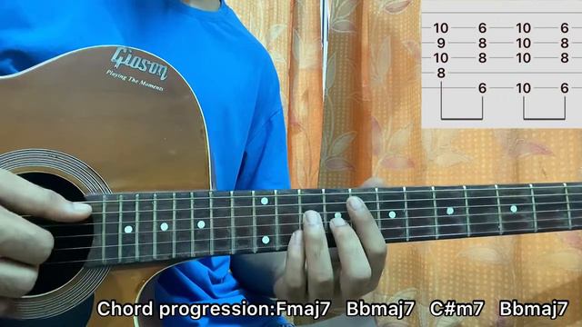 Instacrush - MJ Apanay // Guitar Tutorial, Lesson, Chords смотреть онлайн