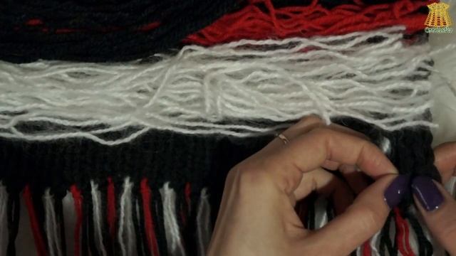 Мастер-класс "Многоярусная бахрома" крючком, Вяжем юбку с бахромой смотреть онлайн