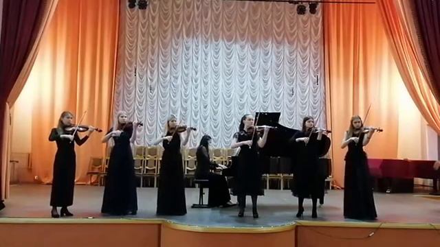 Ансамбль скрипачей, г.Гомель, (15-18 лет) - Инструментальное творчество смотреть онлайн