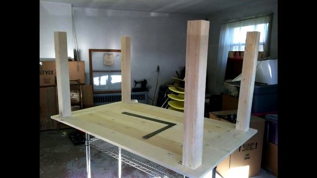 большой обеденный стол своими руками смотреть онлайн