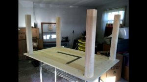 большой обеденный стол своими руками