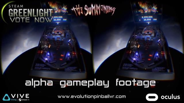 Evolution Pinball VR: The Summoning VR game-play footage смотреть онлайн