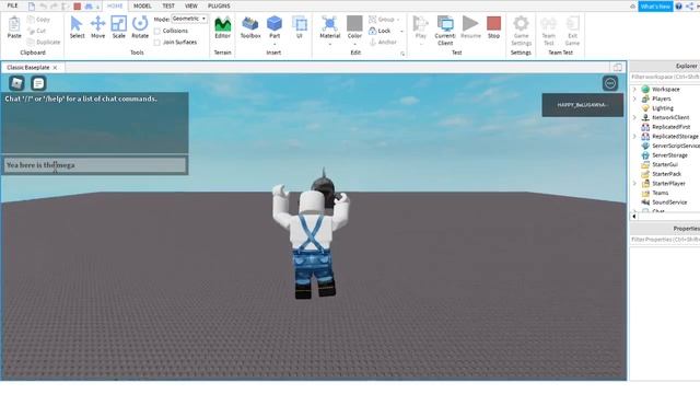 Roblox Studio Megalodon Killer NPC (Skinned Mesh) смотреть онлайн