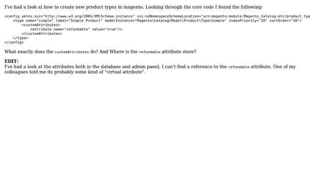 Magento: Magento 2 What are the Custom Attributes Node when Creating a new Product Type? смотреть онлайн