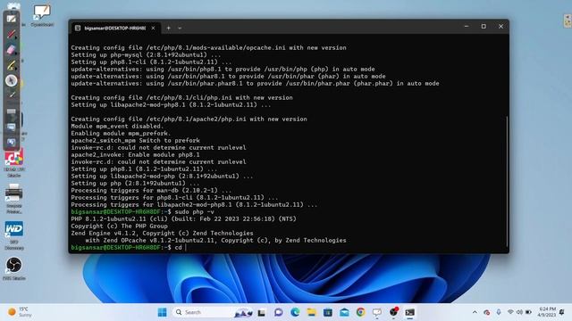 php installation and test смотреть онлайн