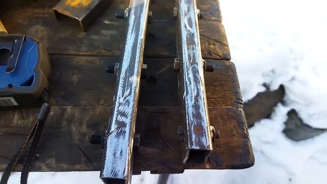Машина встала на колеса! Усиление морды на ВАЗ 2105. Установка заднего стабилизатора. Часть 30. смотреть онлайн