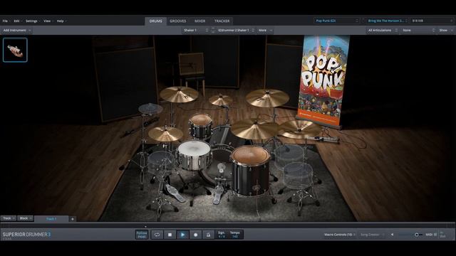 Bring Me The Horizon - Drown only drums midi backing track смотреть онлайн