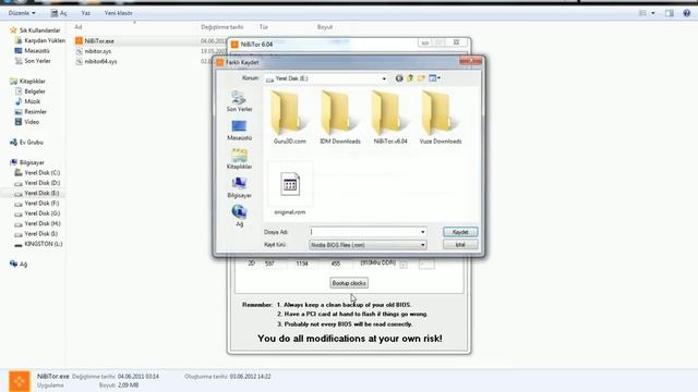 GPU Overclock - How to use NiBiTor and NVFlash смотреть онлайн