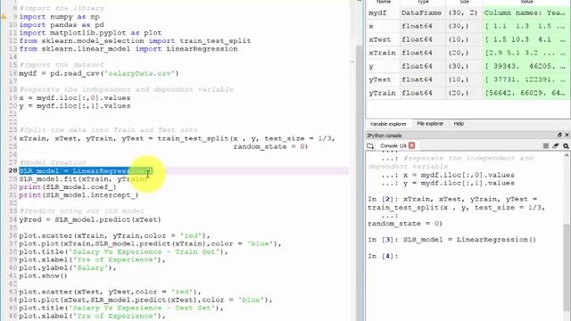 Learn SLR - Simple Linear Regression in Python смотреть онлайн