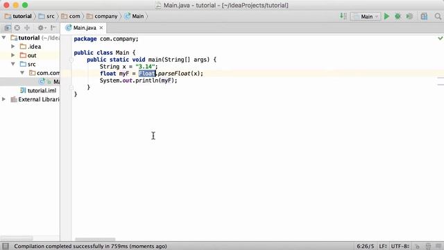 Java Tutorial for Beginners - Learn Java - #67 - Java String to float смотреть онлайн