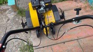 Культиватор бензиновый Champion ВC 5712. РАСПАКОВКА / Арстайл /