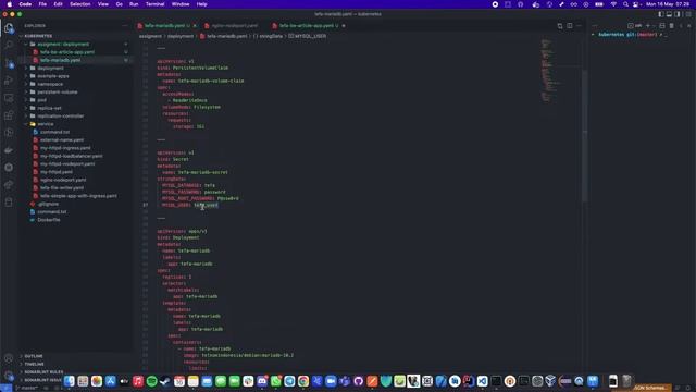 TeFa Assignment: Kubernetes Deployment (MariaDB and Article App) SOLVED ✅ смотреть онлайн