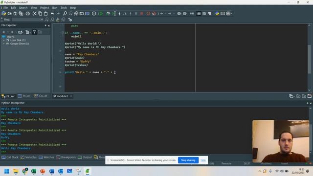 AQA Computer Science - Lesson 1 - Python - 3.10 - Variables, Inputs, Outputs, Concatenation/Strings смотреть онлайн