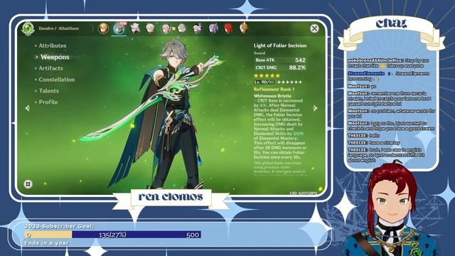 [Genshin Impact] Alhaitham Time - New Story Quest смотреть онлайн