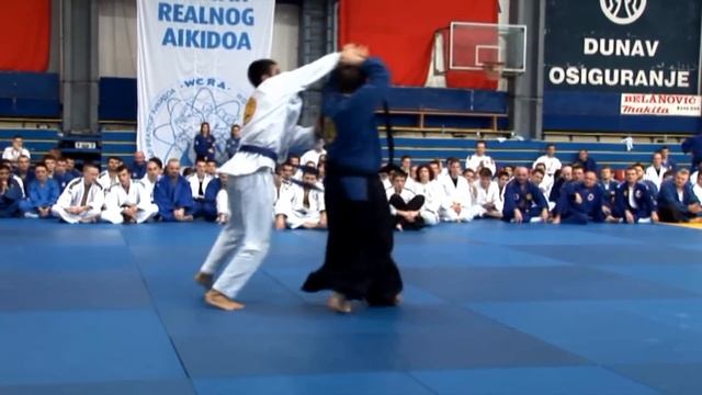 REAL AIKIDO "Demonstration in Belgrade" (ONE OF THE BEST) - Fariz Abdullayev????? #selfdefense смотреть онлайн