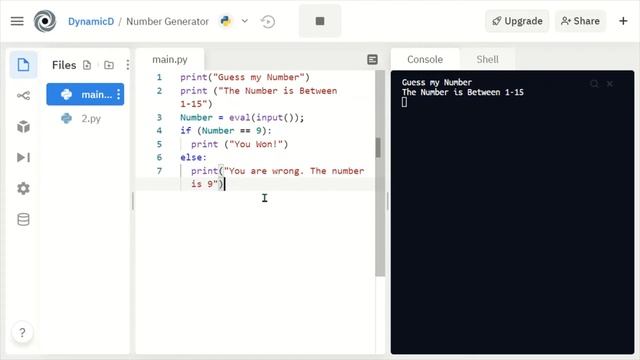 Number Guessing Game Using Python смотреть онлайн