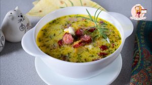 СЫРНЫЙ СУП с КОПЧЕНЫМИ охотничьими КОЛБАСКАМИ. Оторваться невозможно!