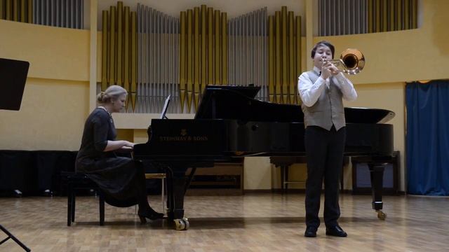 Б.Прозоровский, "Цвела сирень". Георгий Степанов (тромбон) смотреть онлайн